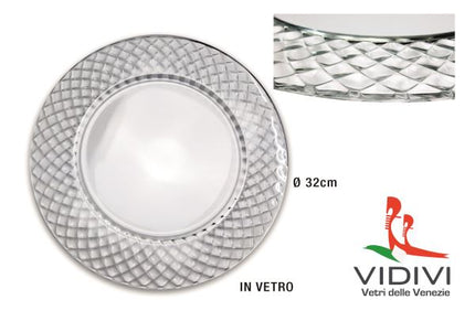 Sottopiatto Vetro Cm.32 Campiello-8001691966523