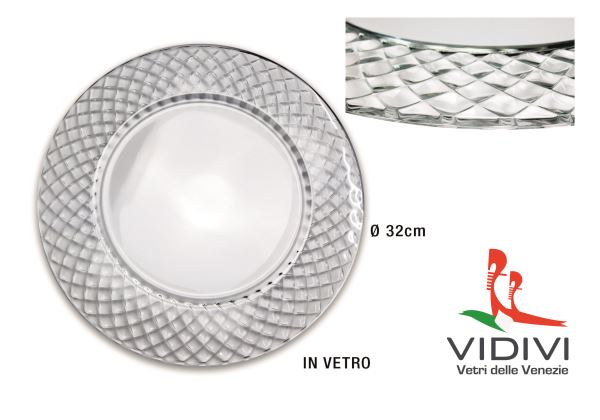 Sottopiatto Vetro Cm.32 Campiello-8001691966523