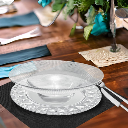 Piatto Pasta Bowl Vetro Cm.30 Prisma