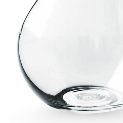 Cegeco & Alar Caraffa Vetro 500 Ml Ø13X14H Cm Elegante Per Acqua Succhi Tè Freddo Vino Infusi