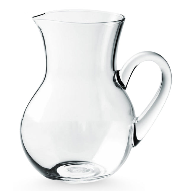 Cegeco & Alar Caraffa Vetro 500 Ml Ø13X14H Cm Elegante Per Acqua Succhi Tè Freddo Vino Infusi
