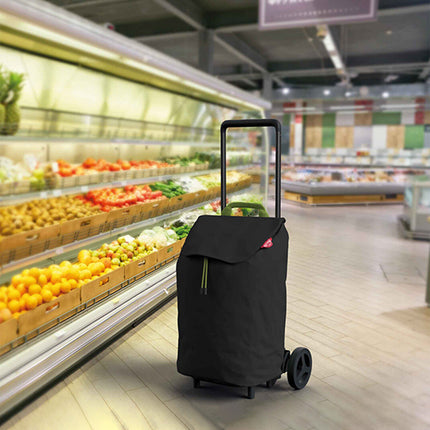 Gimi Carrello Spesa 40L Shopping Trolley Easy Portaspesa Manico Colori Assortiti Gimi