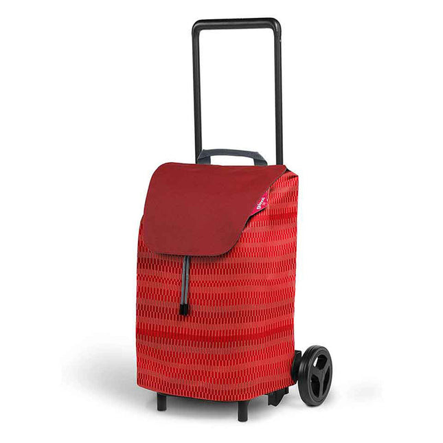 Gimi Carrello Spesa 40L Shopping Trolley Easy Portaspesa Manico Colori Assortiti Rosso Gimi