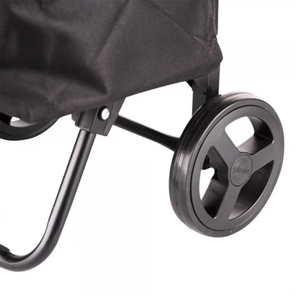 Gimi Carrello Spesa Blu Argo Resistente Antipioggia 42L Carrellino Portaspesa