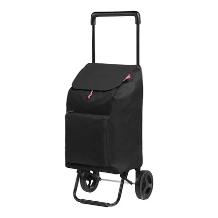 Gimi Carrello Spesa Blu Argo Resistente Antipioggia 42L Carrellino Portaspesa