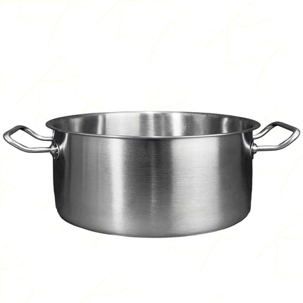 Pintinox Casseruola Fonda Master Acciaio Inox Triplo Fondo, Gas Elettrico Induzione Pintinox