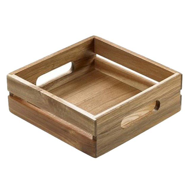 Leone Cassetta Acacia: In Legno Naturale per Conservazione e Organizzazione (Design Classico ed Elegante) - Tutto Tutto Meno Meno