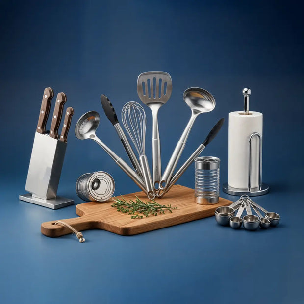 <h4><span style="text-decoration:underline"><strong>Novità in</strong></span></h4><h1>Utensili da cucina</h1>