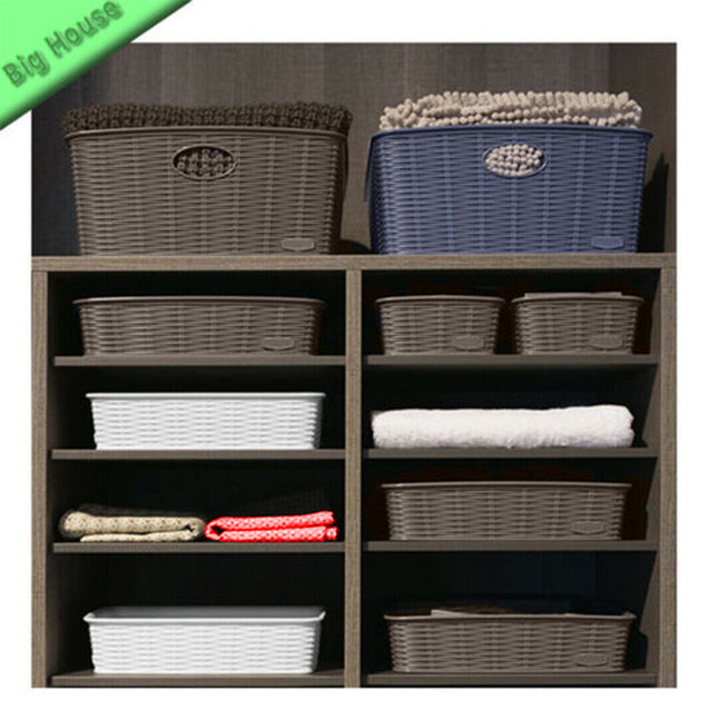 Cestino Contenitore Per Vestiti Panni Elegance M High Ordinati Guardaroba Cesta Stefanplast