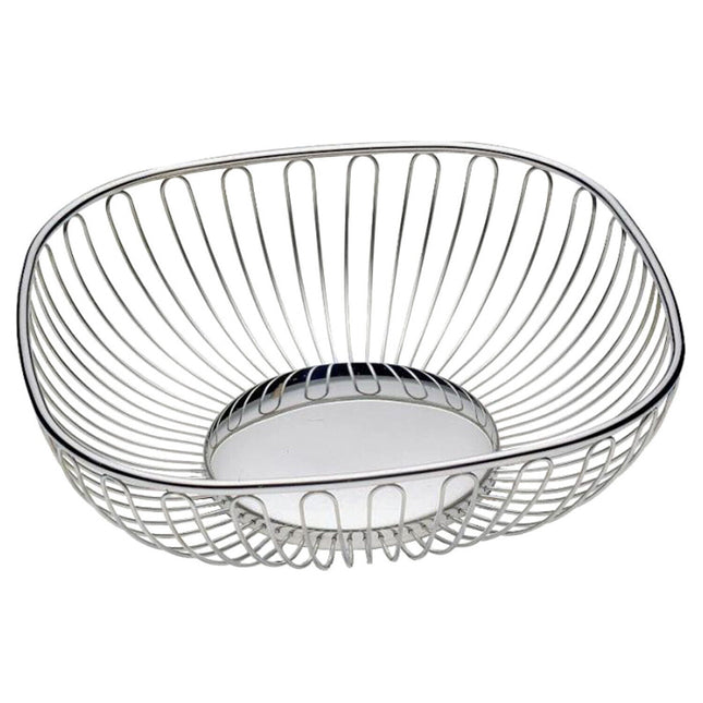 Cestino Portapane In Acciaio Inox Cm.20X21 Ilsa