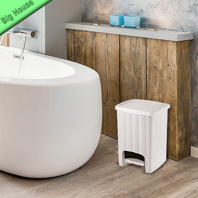 Cestino Piccolo Con Pedale Per Scrivania Bagno Cucina Camera Da Letto 20 L
