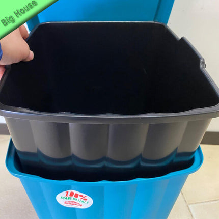 Cestino Piccolo Con Pedale Per Scrivania Bagno Cucina Camera Da Letto 20 L Stefanplast