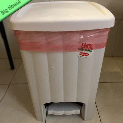 Cestino Piccolo Con Pedale Per Scrivania Bagno Cucina Camera Da Letto 20 L Stefanplast