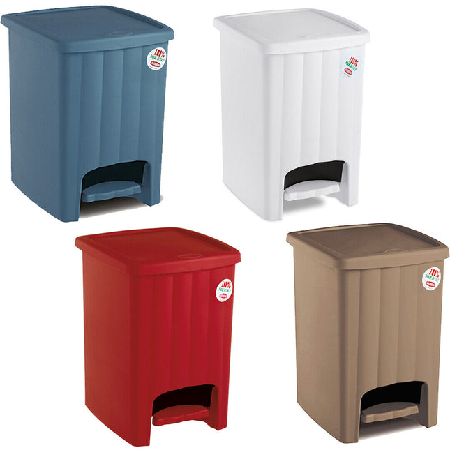 Cestino Piccolo Con Pedale Per Scrivania Bagno Cucina Camera Da Letto 20 L