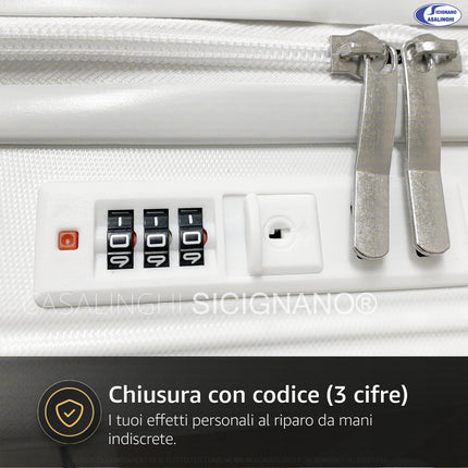 Beauty Case Rigido con Lucchetto a Combinazione 31cm Ecore Home