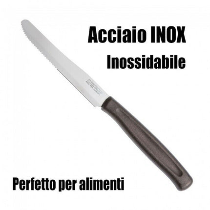 Coltelli da Tavolo Kaimano Dinamik 6pz  Acciaio Inox Carne Pesce Pane Frutta