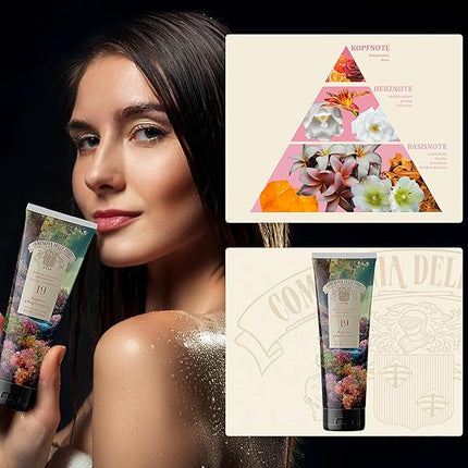Compagnia delle Indie - Docchia Schiuma Mughetto e Muschi Bianchi - Docchia Schiuma Donna - Docchia Schiuma Uomo - Docchia Schiuma per Pelli Sensibili - Formato 250 ml Compagnia delle Indie