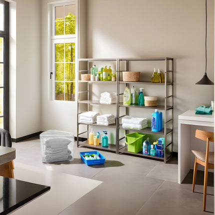 Contenitore Trasparente Storage Box con Coperchio Plastica Casa Ufficio Garage