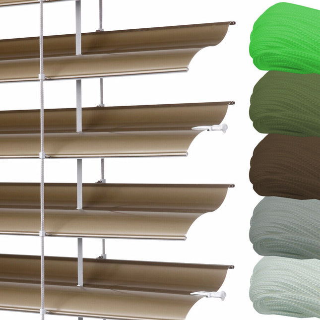 Corda Cordino Treccia Per Veneziane 3 Mm A 16 Fusi Filo Anti-Uv Cordoncino 20 M