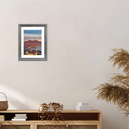 Sicignano Cornice Legno Crilex Portafoto Quadri Battesimo Matrimonio Decorazioni Regalo