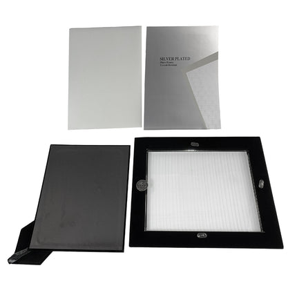 Cornice Portafoto Argento Silver Plated Resistente Anti-Ossidazione Vari Formati Borella Casalinghi srl