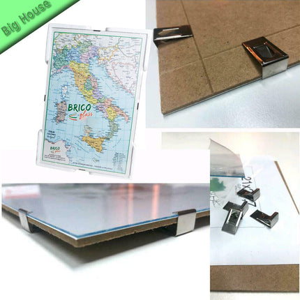 Sicignano Cornice Portafoto A Giorno Plexiglass Retro Mdf