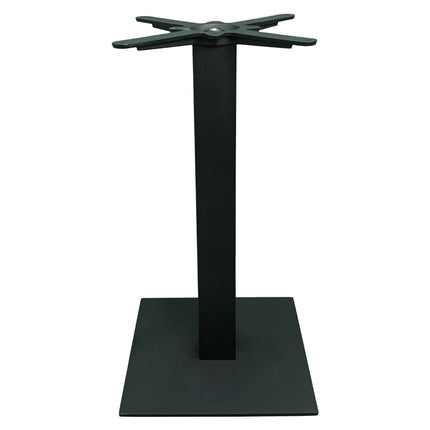 BASE TAVOLO CM.40X40 FERRO + PIANO HPL 80X80 / 70x70 cm, VARIE COLORAZIONI Casalinghi Sicignano
