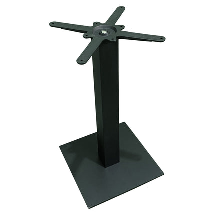 BASE TAVOLO CM.40X40 FERRO + PIANO HPL 80X80 / 70x70 cm, VARIE COLORAZIONI Casalinghi Sicignano