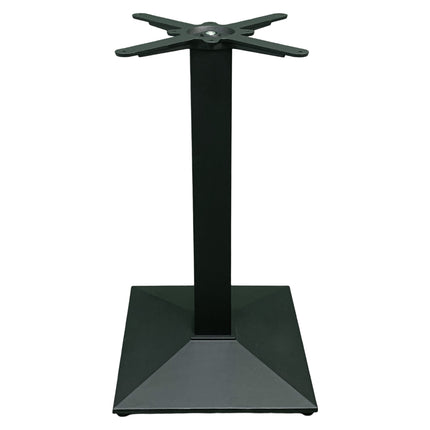 BASE TAVOLO PIRAMIDALE CM.41X41 FERRO + PIANO HPL 80X80 / 70x70 cm, VARIE COLORAZIONI Casalinghi Sicignano