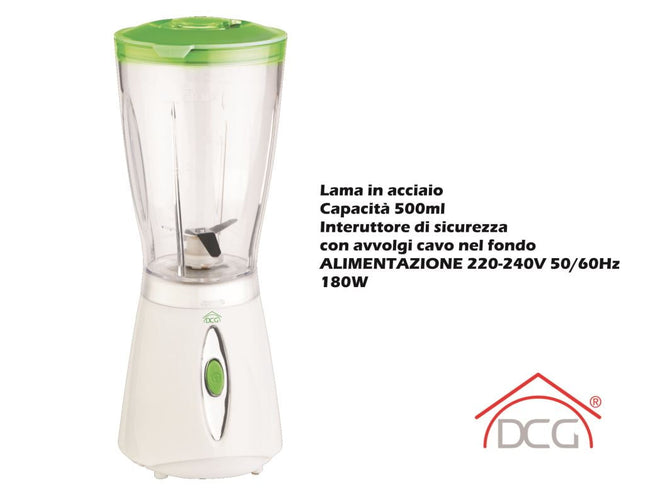 DCG Eltronic UM1150 N Frullatore da tavolo 0.5L 180W Verde
