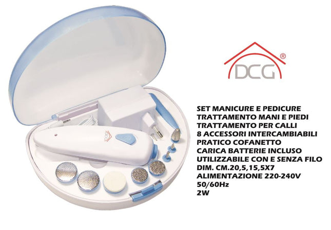 Set Manicure E Pedicure 2W DCG