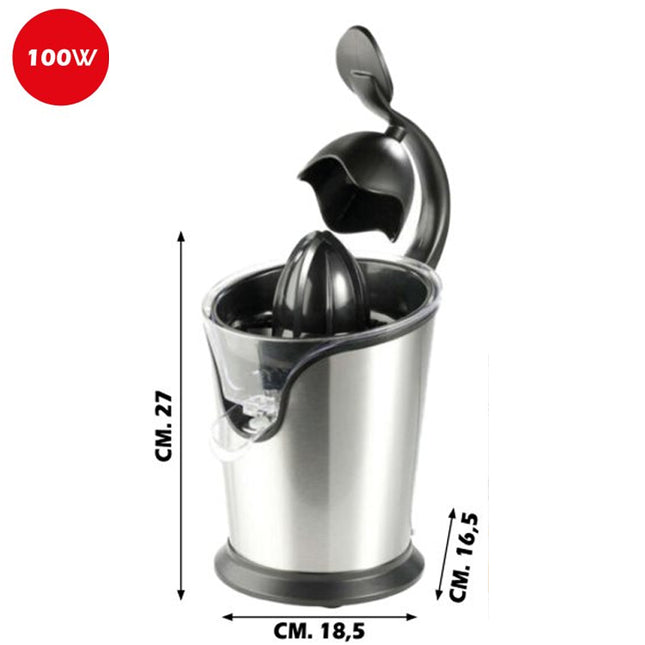Spremiagrumi Elettrico 100W Corpo Acciaio Inox