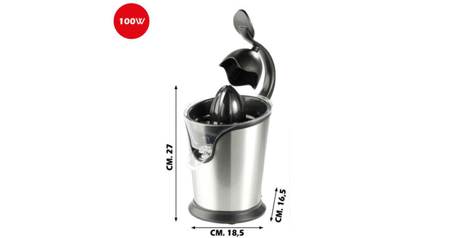 Spremiagrumi Elettrico 100W Corpo Acciaio Inox DCG