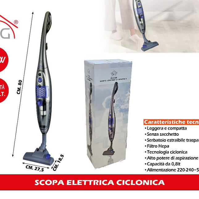 Scopa Elettrica Ciclonica