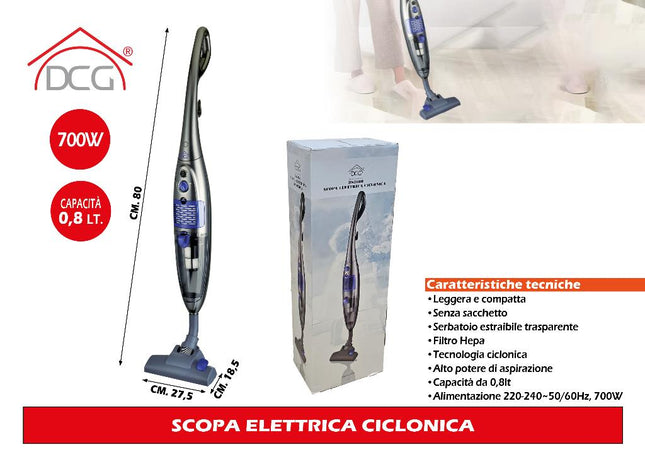 Scopa Elettrica Ciclonica DCG