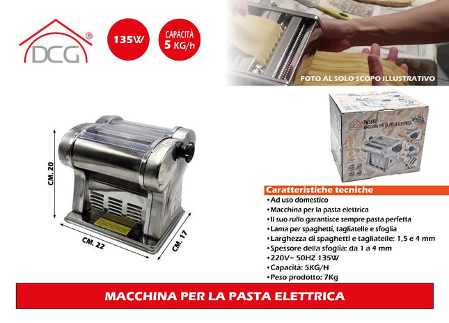 Macchina Per La Pasta Elettrica DCG