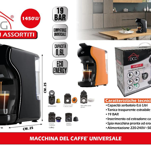 DCG Macchina Del Caffe' Universale DCG