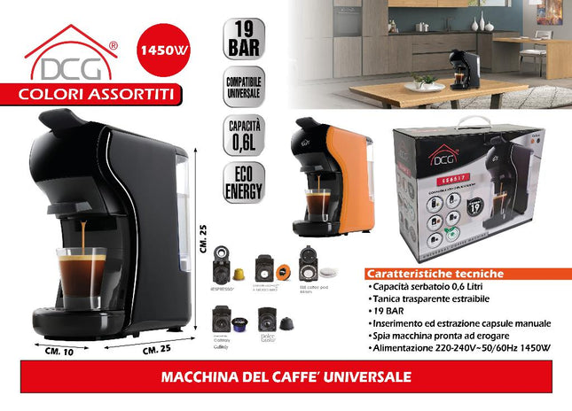 Macchina Del Caffe' Universale DCG