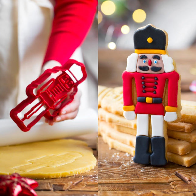 Tagliapasta Schiaccianoci In Plastica – Forma Natalizia Per Biscotti Tradizionali, Ideale Per Feste E Attività Creative