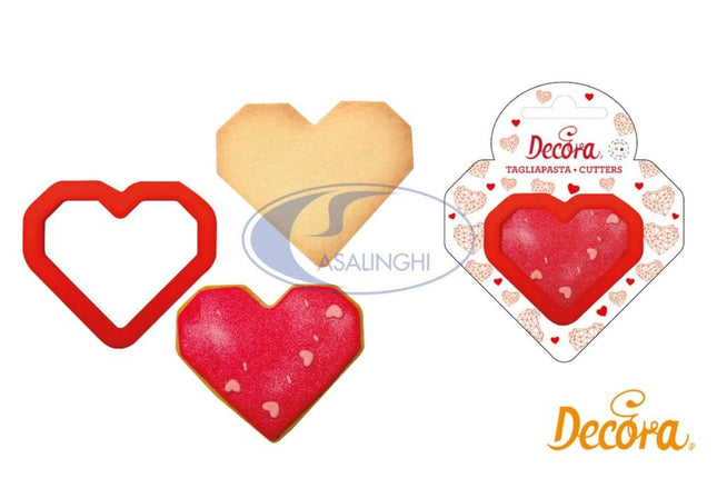Tagliapasta Cuore In Plastica – Forma Romantica Per Biscotti E Dolci Creativi, Perfetto Per Occasioni Speciali Decora