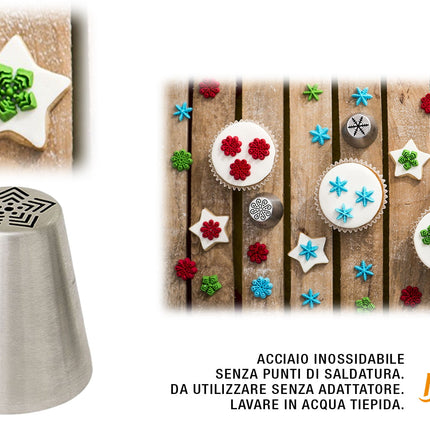 Cornetto Blister Decora Stella 3D-8024622064105