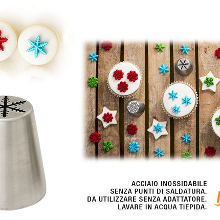 Cornetto Blister Decora 3D Frozen Star-8024622064129