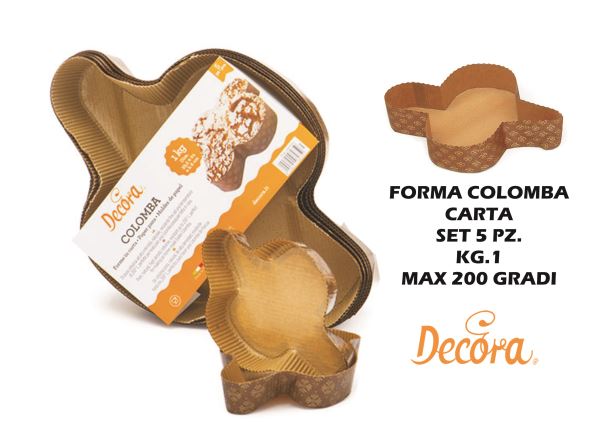 Forma Colomba Set 5 Pz. Kg.1-8024622062750