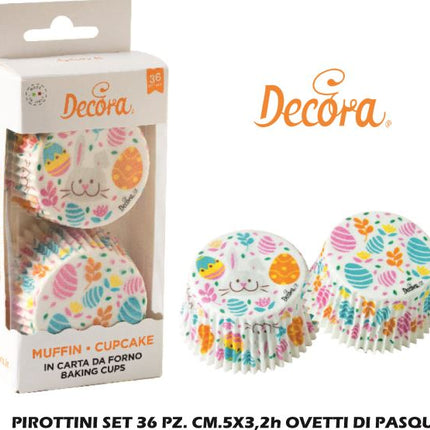 Pirottini Set 36 Pz. Cm.5X3,2H Ovetti Di Pasqua