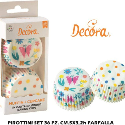 Pirottini Set 36 Pz. Cm.5X3,2H Farfalla
