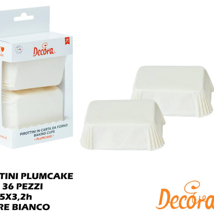 Pirottini Conf. 36 Pz. Plumcake Cm.8X5X3