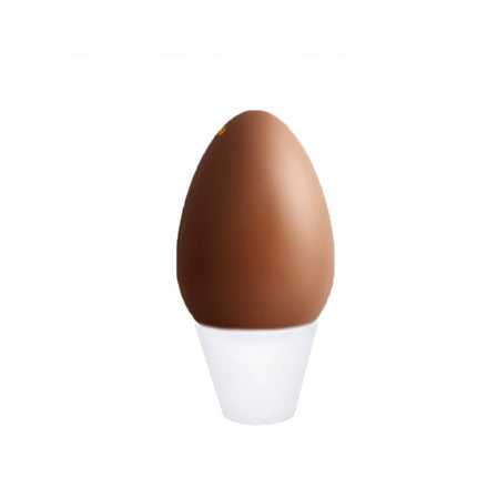 Decora Base Uovo Svasata Set 5 Pz. Cm.12,8X10,4H X Uovo Gr.500 Pasqua Cioccolato