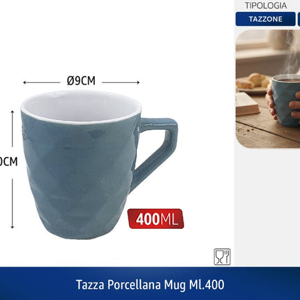 Tazza Ceramica Mug Ml.400 D&D Casalinghi
