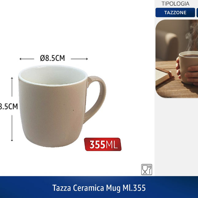 Tazza Ceramica Mug Ml.355 D&D Casalinghi