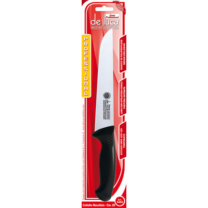 Coltello da Macellaio in Acciaio Inox AISI 420 Temperato con Manico in Plastica Ergonomico